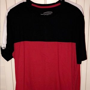 The foundry supply white,black,red shirt
